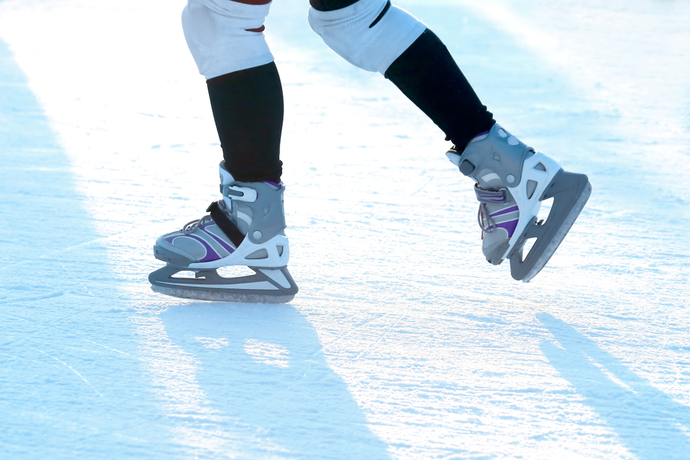Enjoy a Day of Ice Skating at a Nearby Rink