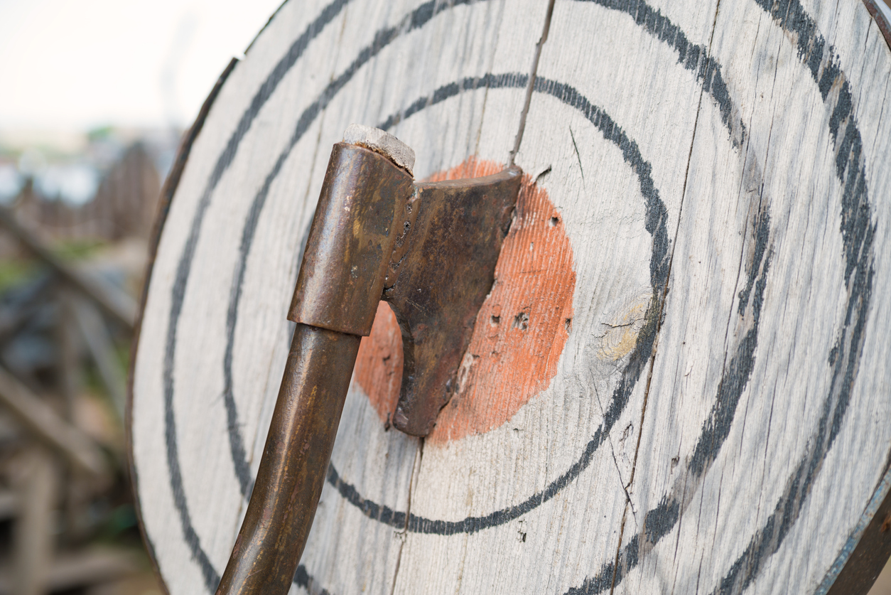 Gather Your Friends for Axe Throwing Fun Around Redmond